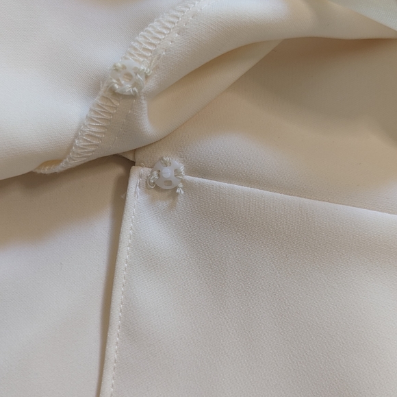 Amanda Uprichard 2 Piece Set in White Large Top Medium Shorts Revolve - Picture 10 of 11